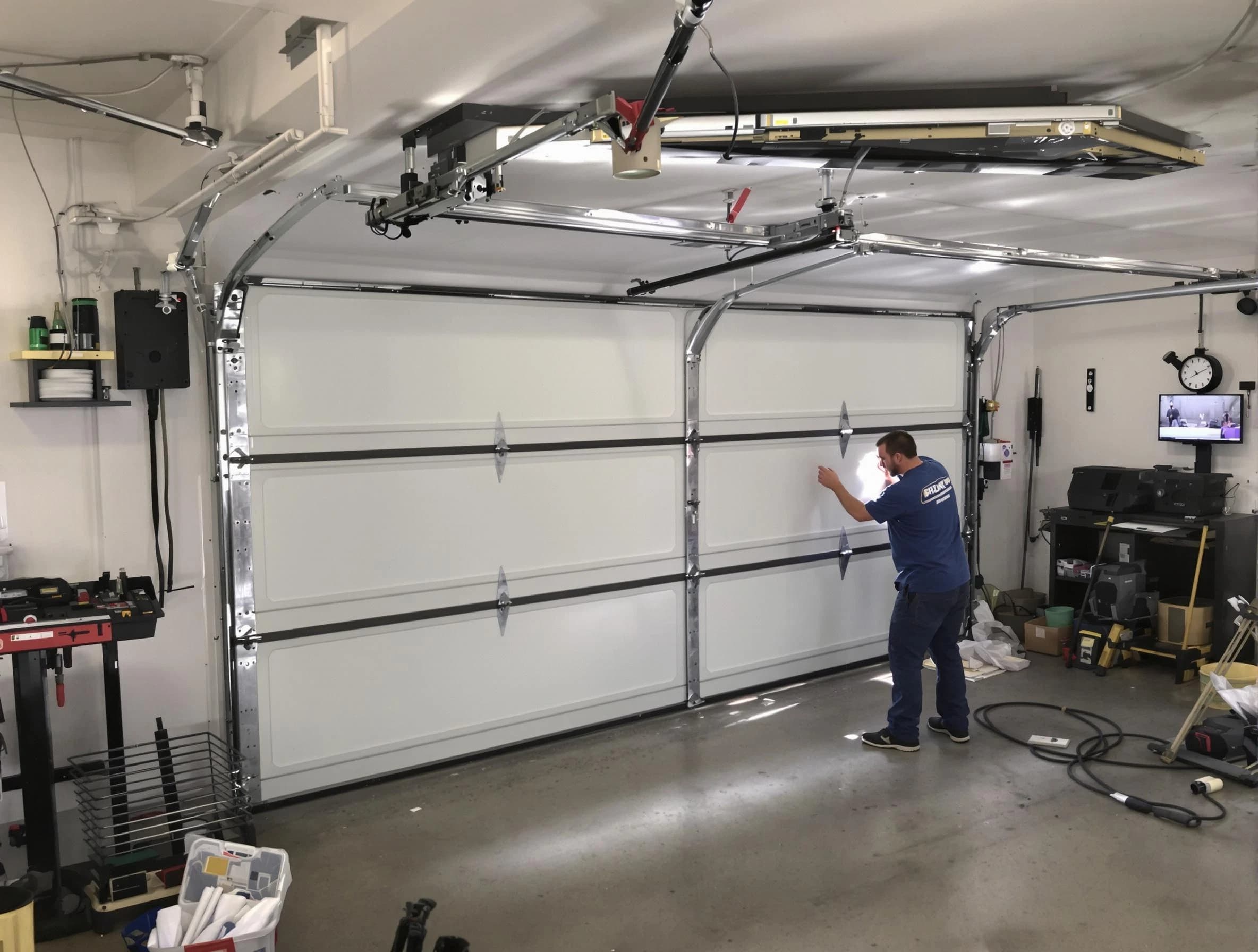 Professional garage door repair service by Belleville Garage Door Repair in Belleville