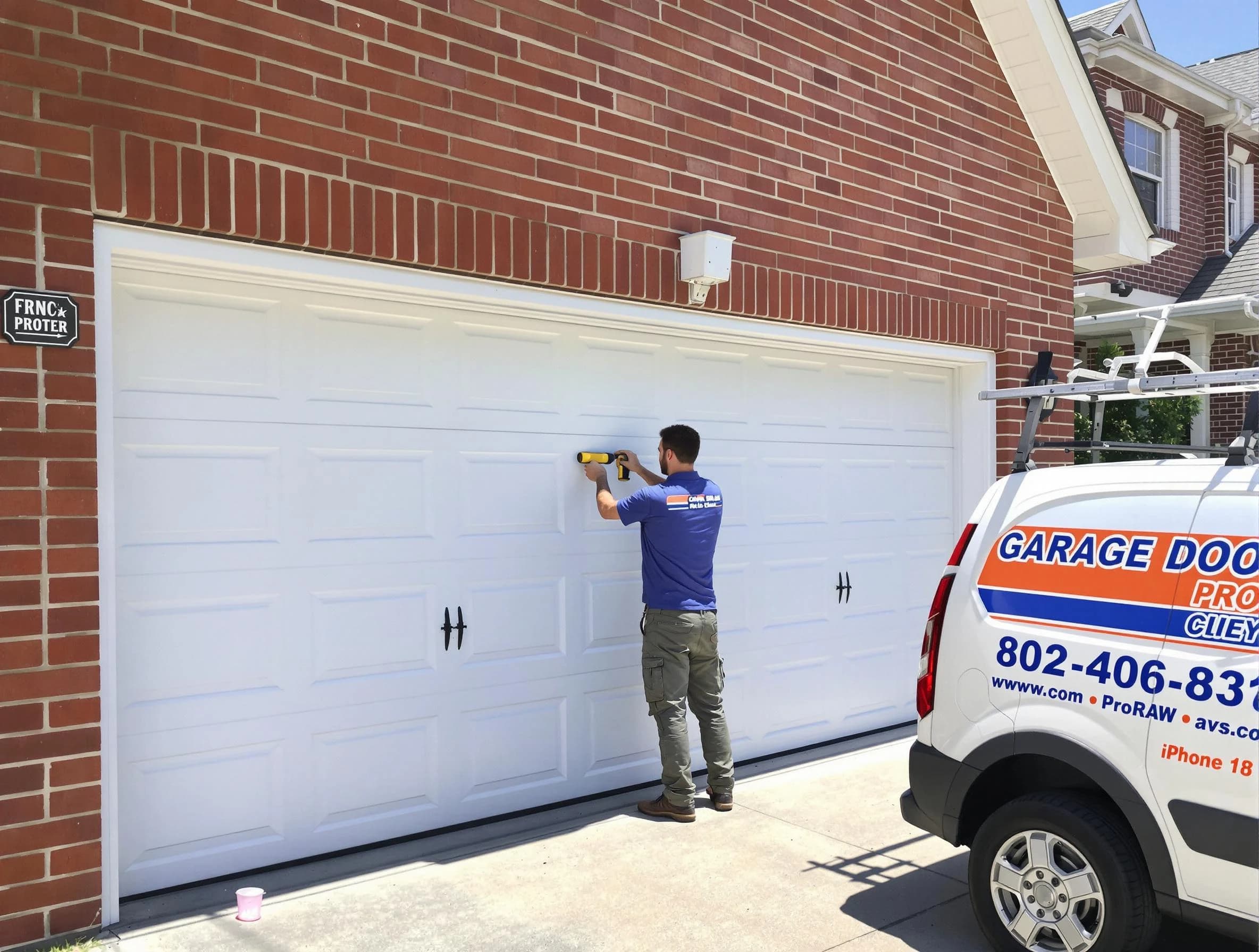 Local garage door repair service by Belleville Garage Door Repair in Belleville