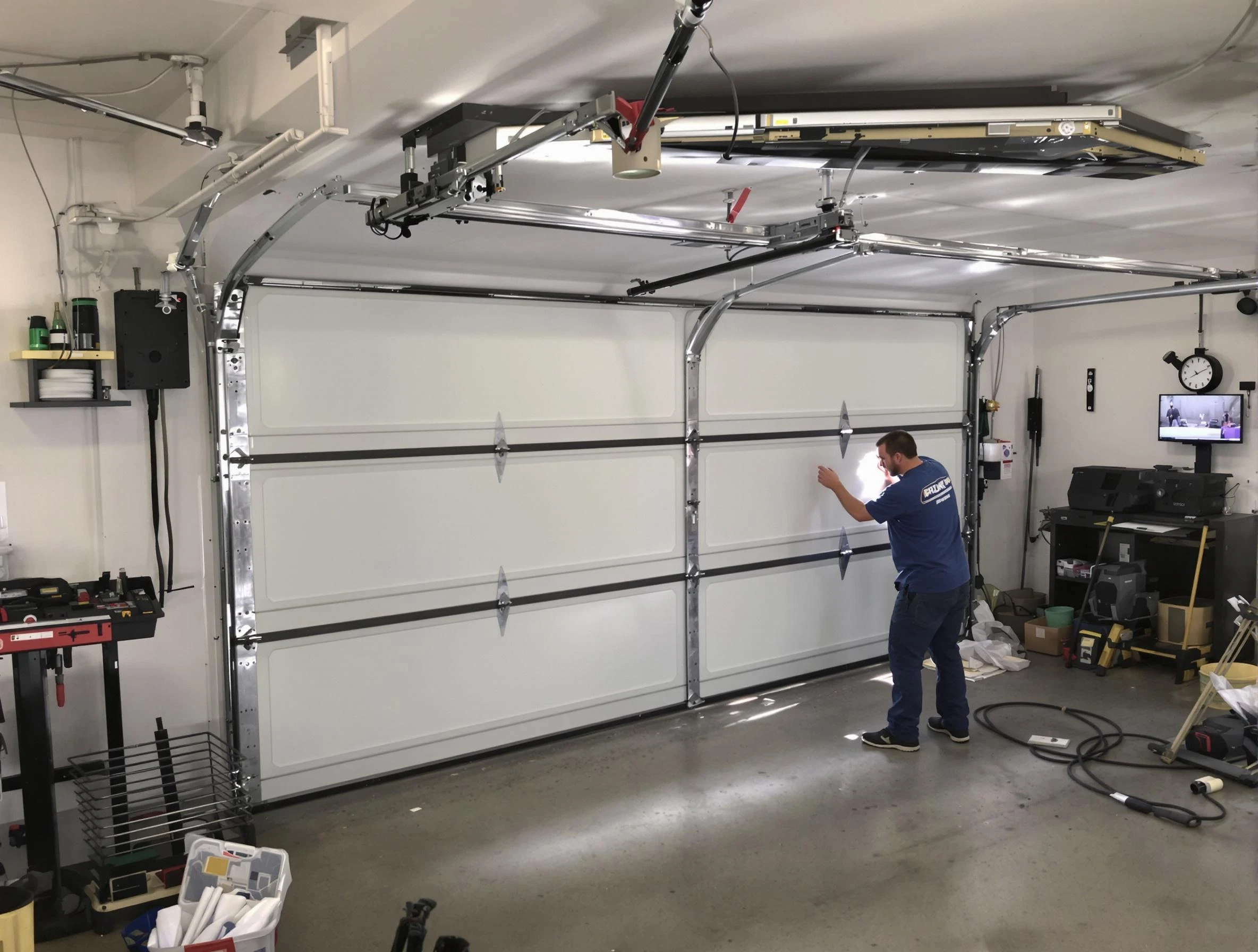 Professional garage door repair service by Belleville Garage Door Repair in Belleville